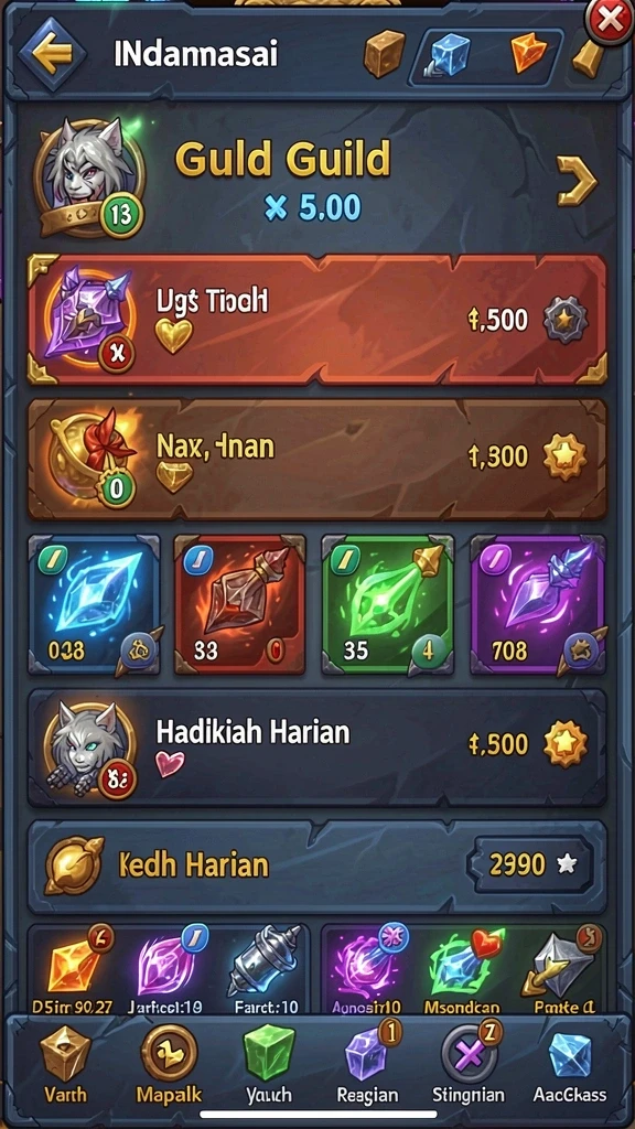 99rp - Fitur upgrade karakter untuk pengalaman lebih baik.