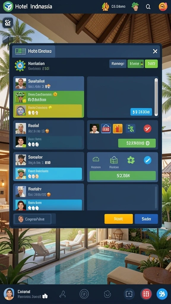 artis777 - Mode multiplayer yang seru untuk berkompetisi dengan pemain lain.