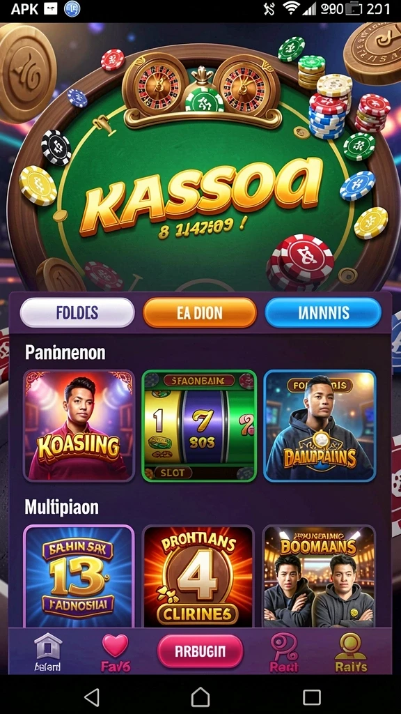 fiona77 - Tampilan utama dengan karakter menarik.