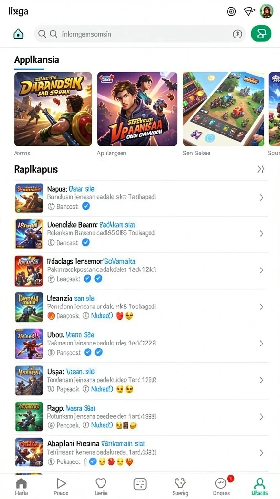 galaxy77 - Grafis menakjubkan dari karakter dan pesawat.