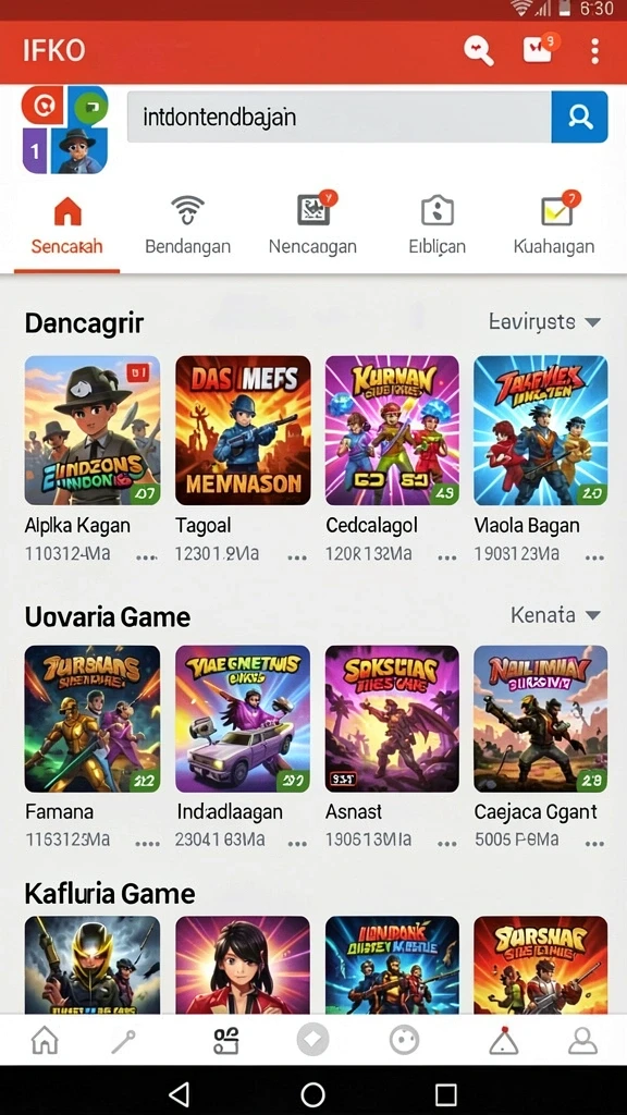 grabwin - Tampilan antarmuka aplikasi yang intuitif.