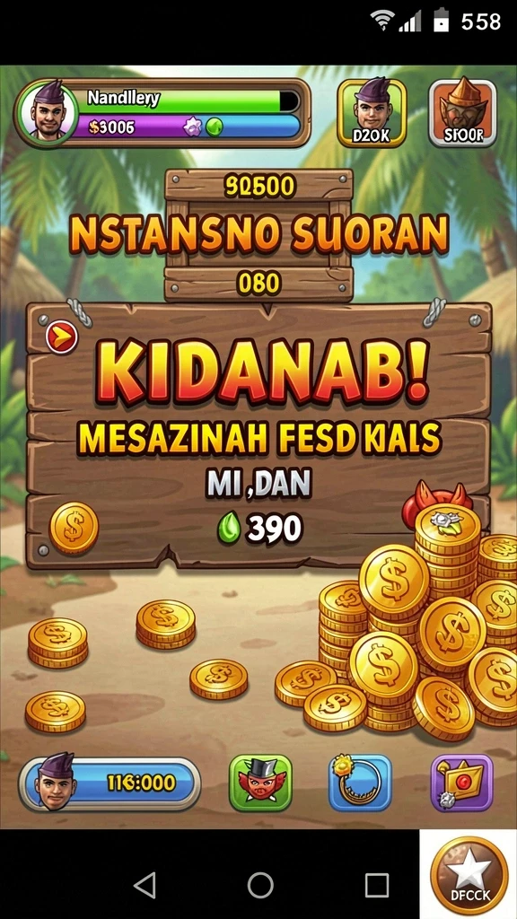 mr888 - Tampilan utama game MR888 dengan karakter siap beraksi.
