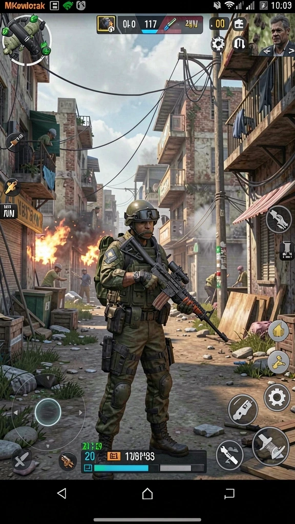 rk77 - Tangkapan layar memperlihatkan level baru yang menantang.
